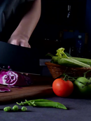 Kit Jogo De Faca Com 5 Peças Inox De Cozinha Com Descascador E Tesoura Colorido