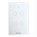 Interruptor Inteligente Wi-Fi Touch Painel de Vidro Alexa e Google Home (1, 2, 3 ou 4 Botões) Orbitar Shop