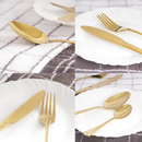 Jogo Talheres 24 Peças Faqueiro Inox Premium Luxo Com Maleta