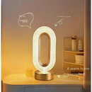 Luminária Abajur de Mesa Luxo Acrílico Cristal Touch Sem Fio Recarregável – Orbitar Shop