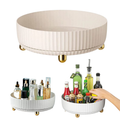 Organizador Giratório 360 Bandeja Acrílica Multiuso Temperos Cosméticos – Orbitar Shop