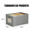 Organizador de Guarda-Roupa Estruturado Oxford Extra Grosso Grande – Orbitar Shop