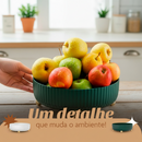 Organizador Giratório 360 Bandeja Cozinha Multiuso Rotativo para Maquiagem Cosméticos Temperos e Armazenamento