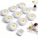 Lampâda Adesiva KIT Com 3 Luminárias e Controle à Pilha AAA MT027-2 (CC) MT027 (CR)