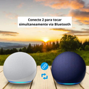 ORIGINAL - Caixa de som com Bluetooth, Led modelo Alexa DE UM APARELHO SUPER BASS