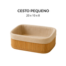 Cesto Organizador de Bambu Multiuso Porta Objetos e Toalhas Premium – Orbitar Shop