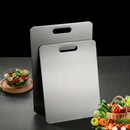 Tábua De Corte 304 Aço Inoxidável Antibacteriana À Prova De Mofo 46 cm tábua de cozinha