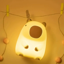 Luminária Capivara PLA Luz Noturna Para Dormir